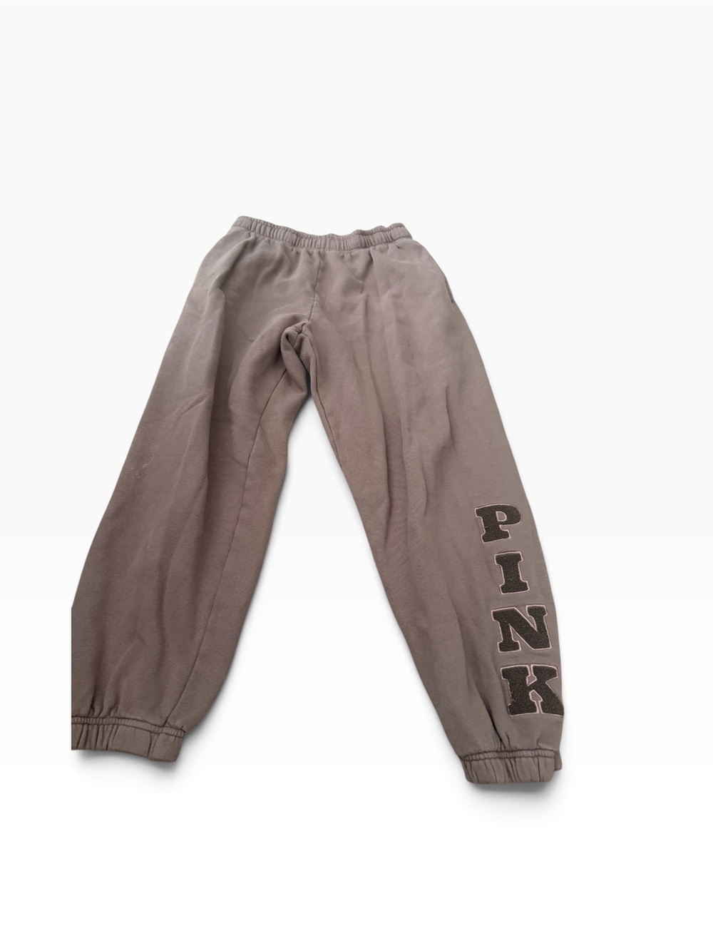 PINK Victoria’s Secret Terry Logo Sweatpants Joggers M